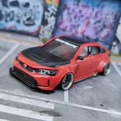 トミカ改造 トヨタ 13クラウン VIP仕様 段リム ☆深リム ホット