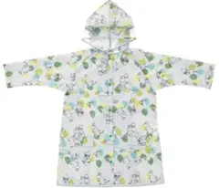 【新品】子供用レインコート （ムーミン） ランドセルを背負ったまま脱着可