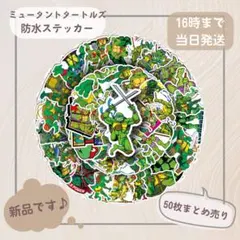 ミュータント・タートルズ 防水ステッカー 50枚セット