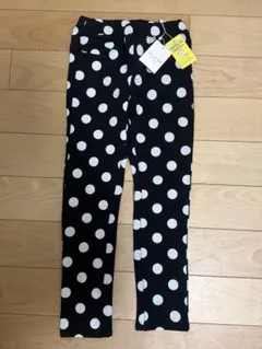 ［新品］anyFAM 水玉ロングパンツ 120サイズ