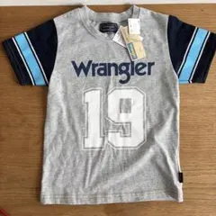 新品未使用 Wrangler ラングラー キッズ 半袖Tシャツ グレー 110のサムネイル