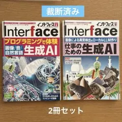【裁断済】Interface(インターフェース) 2024.8月・2025.3月