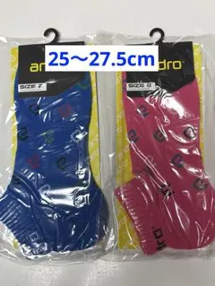 【卓球】androソックス 靴下　25〜27.5cm