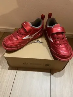美品　未使用に近い　MIZUNO モナルシーダNEO3 ジュニア　赤　17㎝