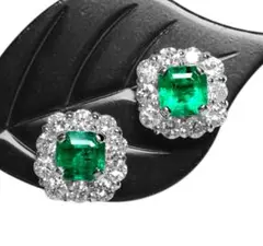 卸売事前公開 天然エメラルド コロンビア産 0.47ct D0.43ct - メルカリ
