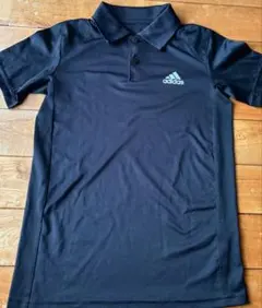 【美品】adidas 黒 ポロシャツ SIZE:140