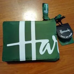 Harrods エコバッグ グリーンのサムネイル