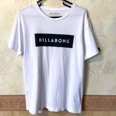 BILLABONG ボックスロゴ Tシャツ ホワイト　Mサイズのサムネイル