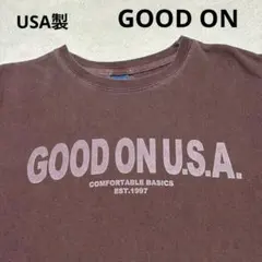 USA製 GOOD ON グッドオン Tシャツ フェード 製品染め アメカジのサムネイル