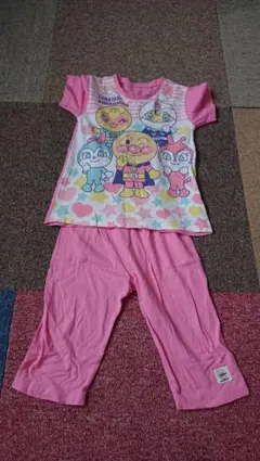 アンパンマン パジャマセット ピンク 100cm~