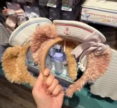 香港ディズニー 春日 セーラー帽子 ダッフィーシェリーメイ