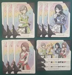 プロセカ 感謝祭 グリカ グリーティングカード レオニ 12点セット