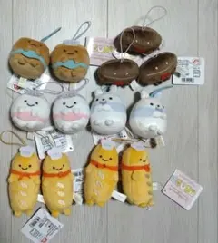 すみっコぐらし あつまるんです いろんななかま ゴムひも付きマスコット