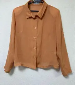 値下げ☆ジャケット☆オレンジ☆サイズＬ