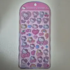 ハローキティ　コットンパフィーシール