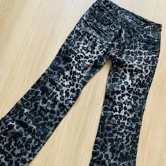 Xfrm ヒョウ柄 デニム