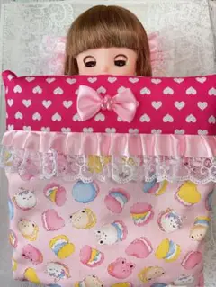 メルちゃん ソランちゃん ネネちゃん 布団 セット うさぎ くま ピンク ③-2