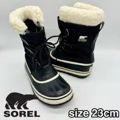 【美品】SOREL WINTER CARNIVAL 防水 スノーブーツ 23cm