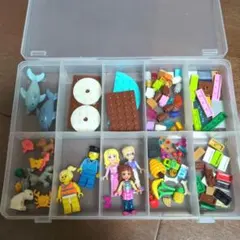 【LEGO】レゴ　まとめ売り　ミニフィグ　ミニパーツ　小物　小道具　プラケース付
