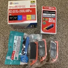 キャノン用 互換インク BCI-351XL+350XL 4本セットのサムネイル
