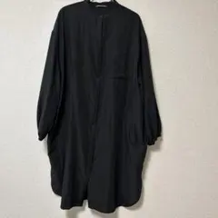 studio CLIP 黒いシャツワンピース サイズF