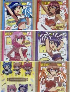 一番くじ ガールズ＆パンツァー 最終章 ロングクリアポスター 7枚 