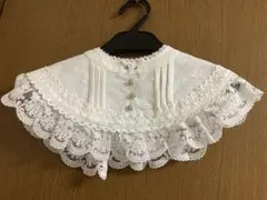 愛野えり　しまむら　マノンローズ　つけ襟　白　ホワイト