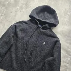 ポロラルフローレン POLO グレー パーカー カシミヤ