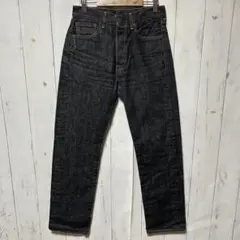 LEVI’S 501 リーバイス 先染め ブラック 黒 ジーンズ デニム パンツのサムネイル
