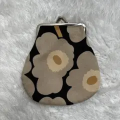 未使用に近い✨Marimekko マリメッコ がま口 コインケース