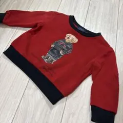 Polo Ralph Lauren 赤いトレーナー 2/2T