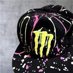 希少✨️ MONSTER ENERGY キャップ ペイント スプラッターのサムネイル