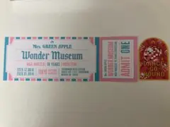 Mrs.GREEN APPLE　ミセス　ワンダーミュージアム　入場特典