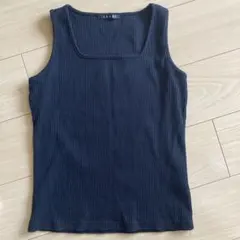 INGNI スクエアニットタンクトップ