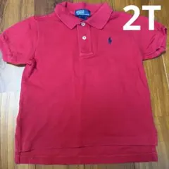 Polo by Ralph Lauren 赤 ポロシャツ 90（2T）