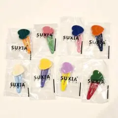 ヘアピン ハート カラフル 韓国 キッズ 子ども かわいい