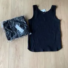 gu タンクトップ黒Mサイズ　2枚