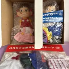 不二家 ペコちゃん着せかえ人形4体 箱付 - メルカリ