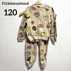 PARTY PARTY パーティーパーティー総柄スウェット セットアップ 120のサムネイル