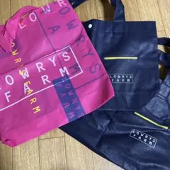LOWRYS FARM トートバッグ 3点セット