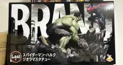 Happyくじ スパイダーマン スパイダーマン・ハルク ジオラマスタチュー