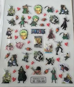 ワンピース ロロノア・ゾロ ステッカー ネイルシール