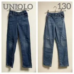 ユニクロ　キッズ　デニム　130 2本セット