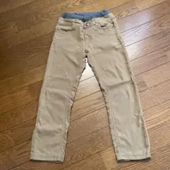 ベージュブラウン　ロングパンツ ゴム入り