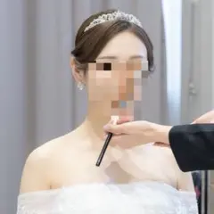 【値下げ】即日発送　新品 ブライダル 低めティアラ シルバー