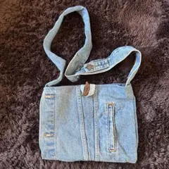 デニムショルダーバッグ