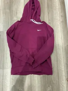 Nike パープル フード付きパーカー XL