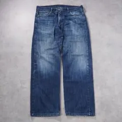 リーバイス569 Levis W34 ブルーデニム 青 ヒゲ 古着 18357