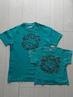 【お値下】ハリウッドランチマーケット HOME UNDERWEAR 親子Tシャツのサムネイル