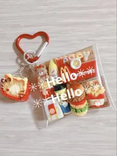 ガチャ詰めポーチ＊ねこちゃんバーガーshop